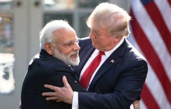 TRUMP US INDIA MODI