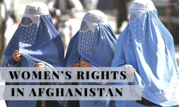 What Is The War Between Rights Of Afghan Women And The Taliban? - Law ...